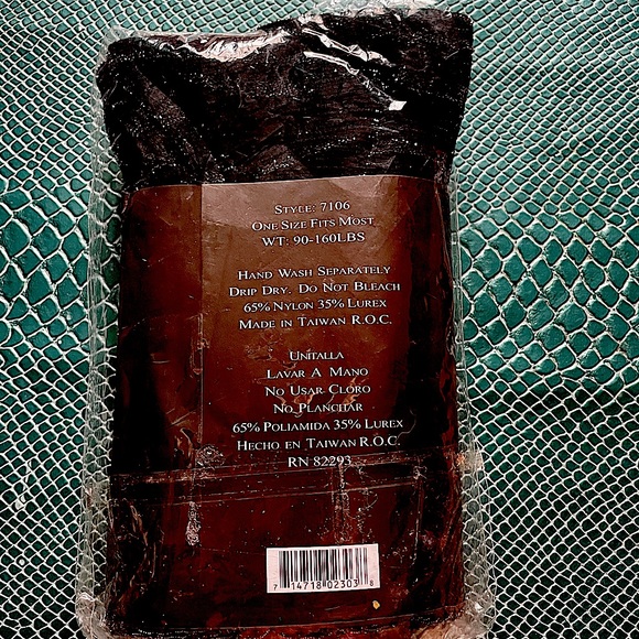 Leg Avenue brand new Lurex zebra tights one size - Picture 2 of 3